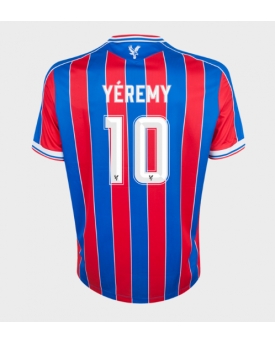 Billige Fotballdrakt Crystal Palace Yeremy Pino #10 Replika Hjemmedrakt 2025-26 Kortermet